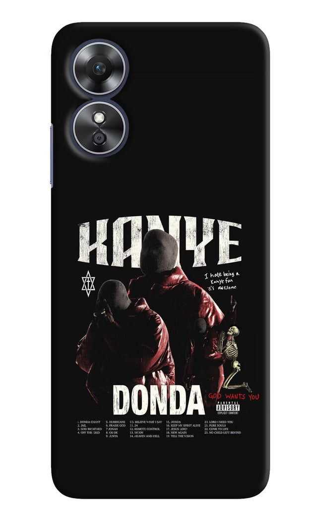 Donda Kanye West Oppo A17 Hard Case Back Cover by Casekaro