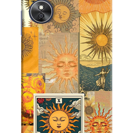 Sun Oppo A17 Hard Case Back Cover by Casekaro