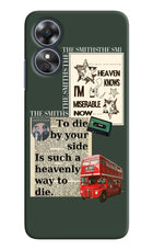 The Smiths Oppo A17 Hard Case Back Cover by Casekaro