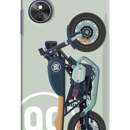 Classic Cafe Racer 99 Oppo A17 Hard Case Back Cover by Casekaro