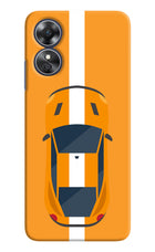 Highway Pursuit Oppo A17 Hard Case Back Cover by Casekaro
