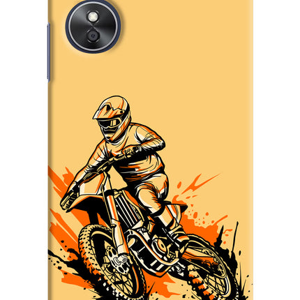 Off-Road Fury Oppo A17 Hard Case Back Cover by Casekaro