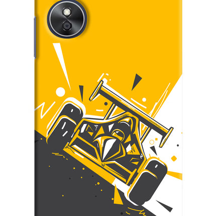 Track King Oppo A17 Hard Case Back Cover by Casekaro