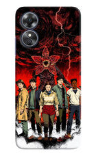 Ordinary Things Characters Oppo A17 Hard Case Back Cover by Casekaro