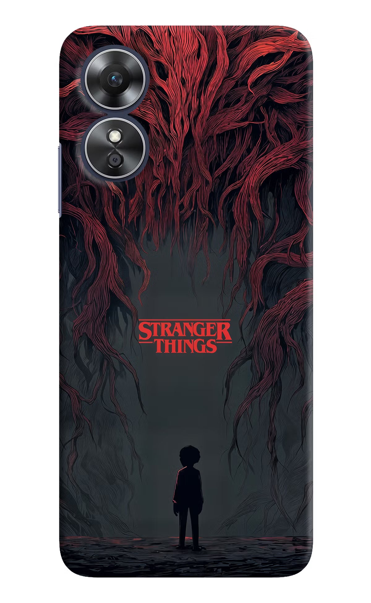 Ordinary Things Dark Side Oppo A17 Hard Case Back Cover by Casekaro