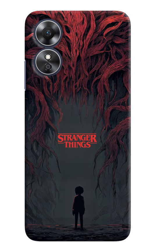 Ordinary Things Dark Side Oppo A17 Hard Case Back Cover by Casekaro