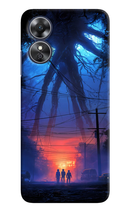Ordinary Things Shadow Oppo A17 Hard Case Back Cover by Casekaro