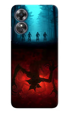 Ordinary Things Downside Up Oppo A17 Hard Case Back Cover by Casekaro