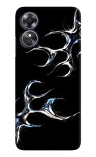 Chrome Tribal Oppo A17 Hard Case Back Cover by Casekaro