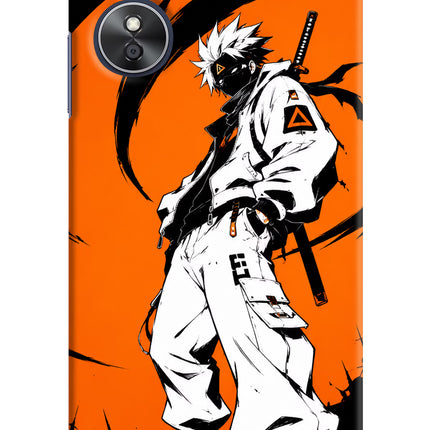 Street Samurai  Oppo A17 Hard Case Back Cover by Casekaro