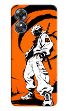 Street Samurai  Oppo A17 Hard Case Back Cover by Casekaro