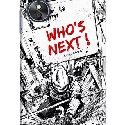Who's Next Oppo A17 Hard Case Back Cover by Casekaro