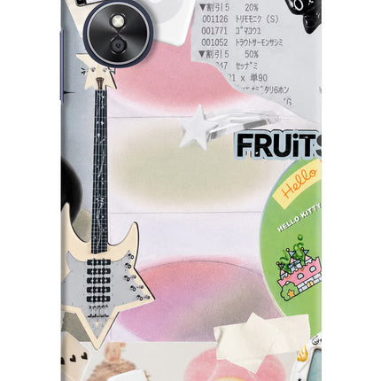 Softcore case Oppo A17 Hard Case Back Cover by Casekaro