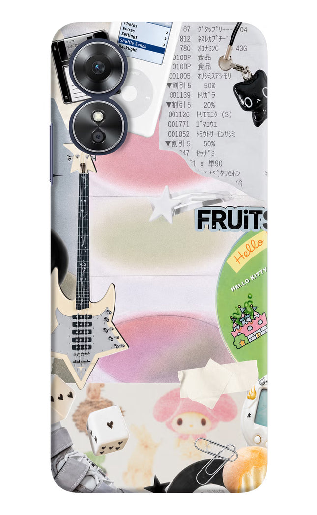 Softcore case Oppo A17 Hard Case Back Cover by Casekaro