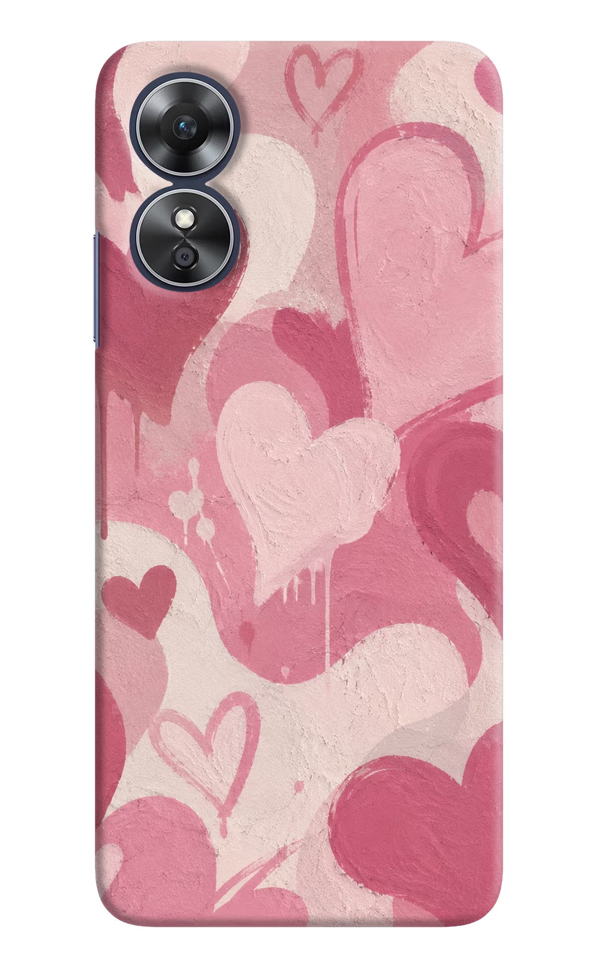 Hearty case Oppo A17 Back Cover