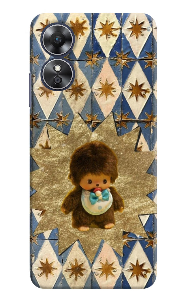 Woodooo Oppo A17 Hard Case Back Cover by Casekaro