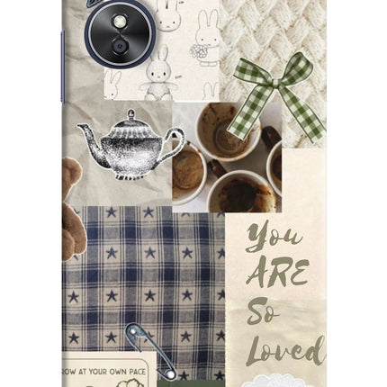 Cookie Oppo A17 Hard Case Back Cover by Casekaro