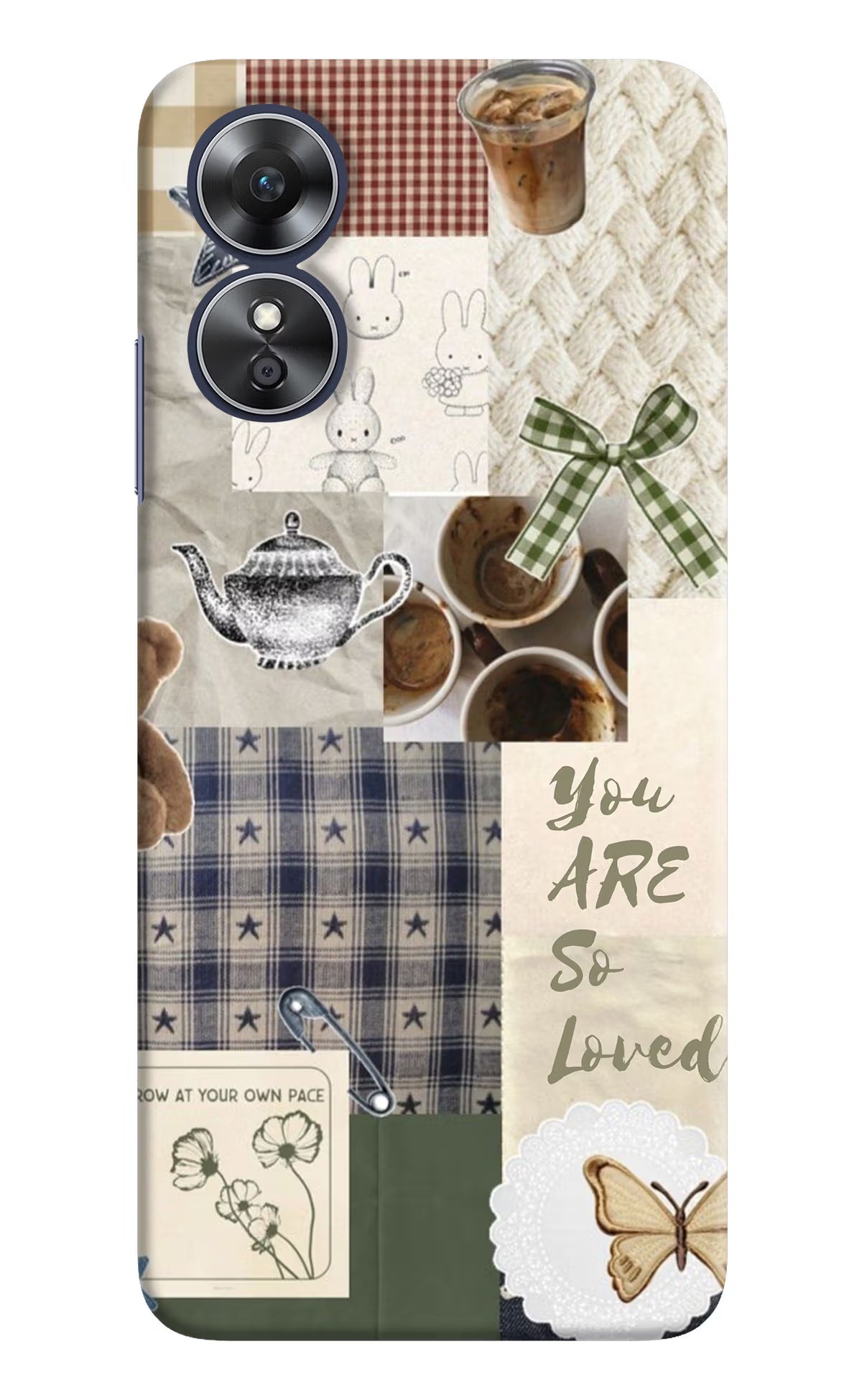 Cookie Oppo A17 Back Cover