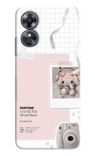 Pantone Asthetic Oppo A17 Hard Case Back Cover by Casekaro