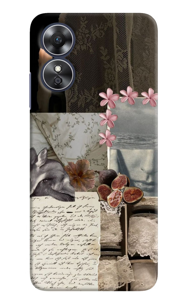 Midnight Sky Oppo A17 Hard Case Back Cover by Casekaro