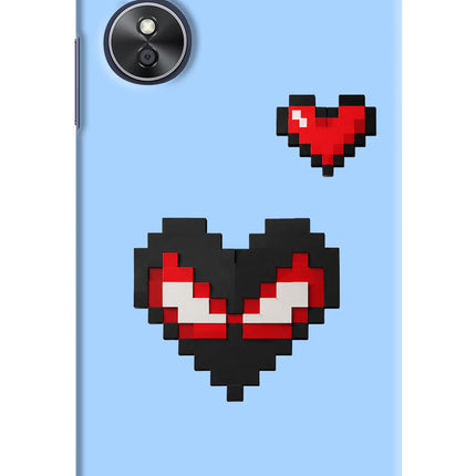 Peter Heart Oppo A17 Hard Case Back Cover by Casekaro