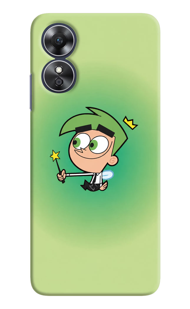 Cosmo Magic Oppo A17 Hard Case Back Cover by Casekaro