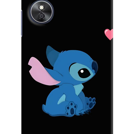 Stitch Crush Oppo A17 Hard Case Back Cover by Casekaro