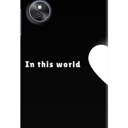 This World Oppo A17 Hard Case Back Cover by Casekaro