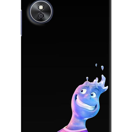 Wade Wave Oppo A17 Hard Case Back Cover by Casekaro