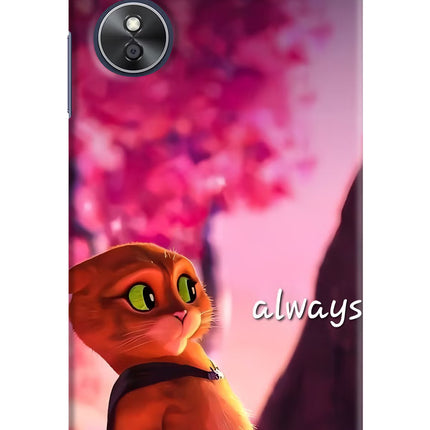 Always Cat Oppo A17 Hard Case Back Cover by Casekaro
