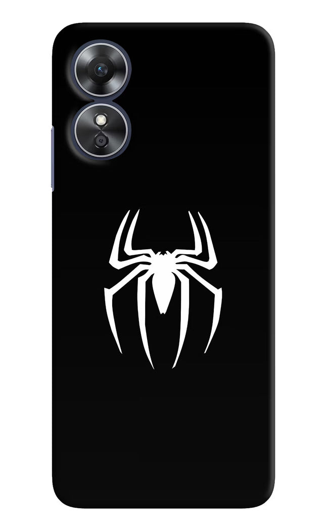 Miles Symbol Oppo A17 Hard Case Back Cover by Casekaro