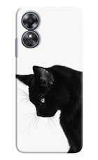 Shadow Gaze Oppo A17 Hard Case Back Cover by Casekaro