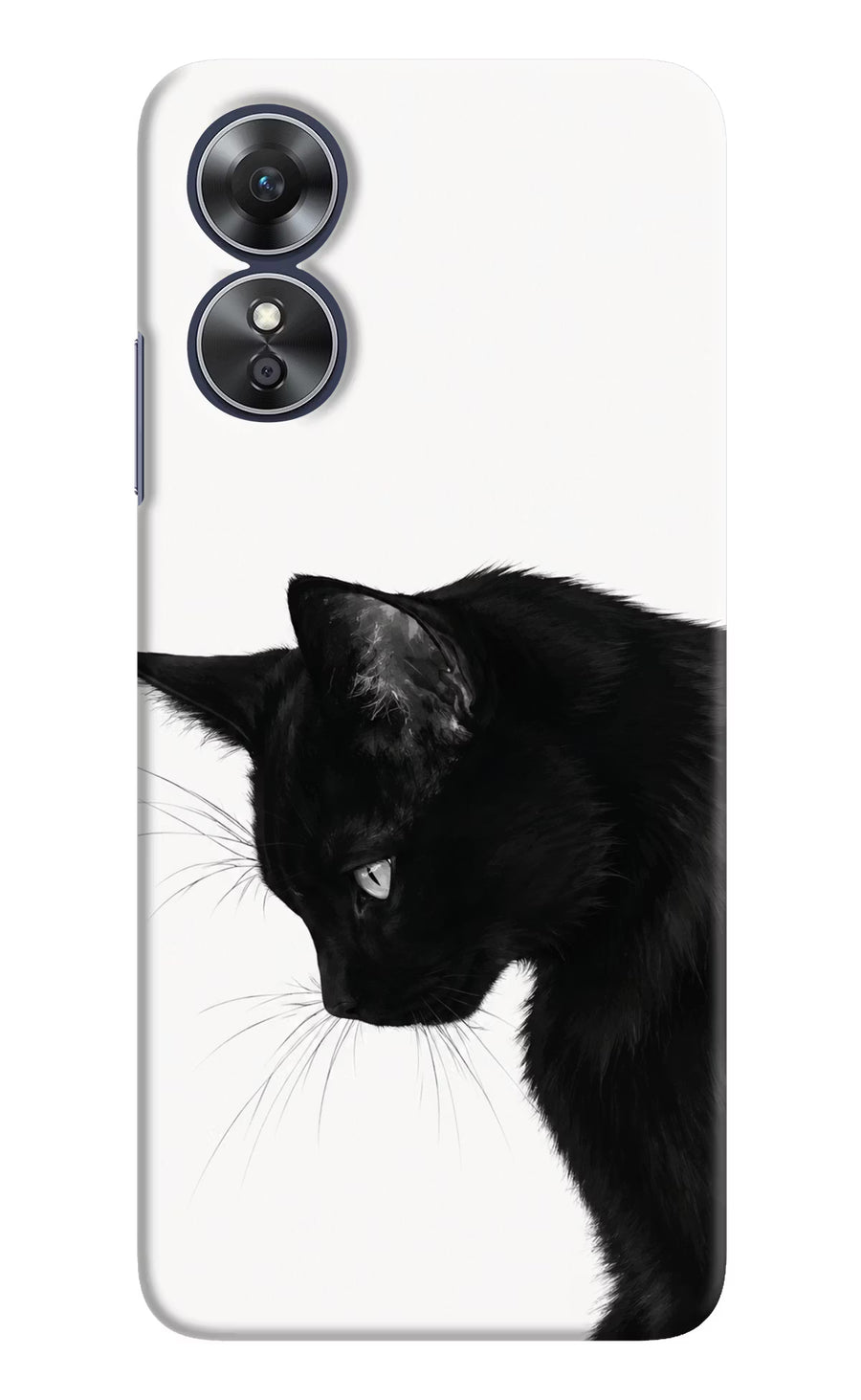 Shadow Gaze Oppo A17 Back Cover, Hard case