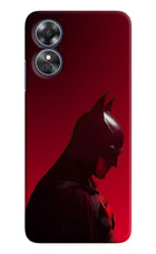 Dark Knight Oppo A17 Hard Case Back Cover by Casekaro