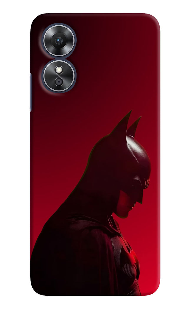 Dark Knight Oppo A17 Hard Case Back Cover by Casekaro