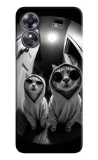 Hood Cats Oppo A17 Hard Case Back Cover by Casekaro