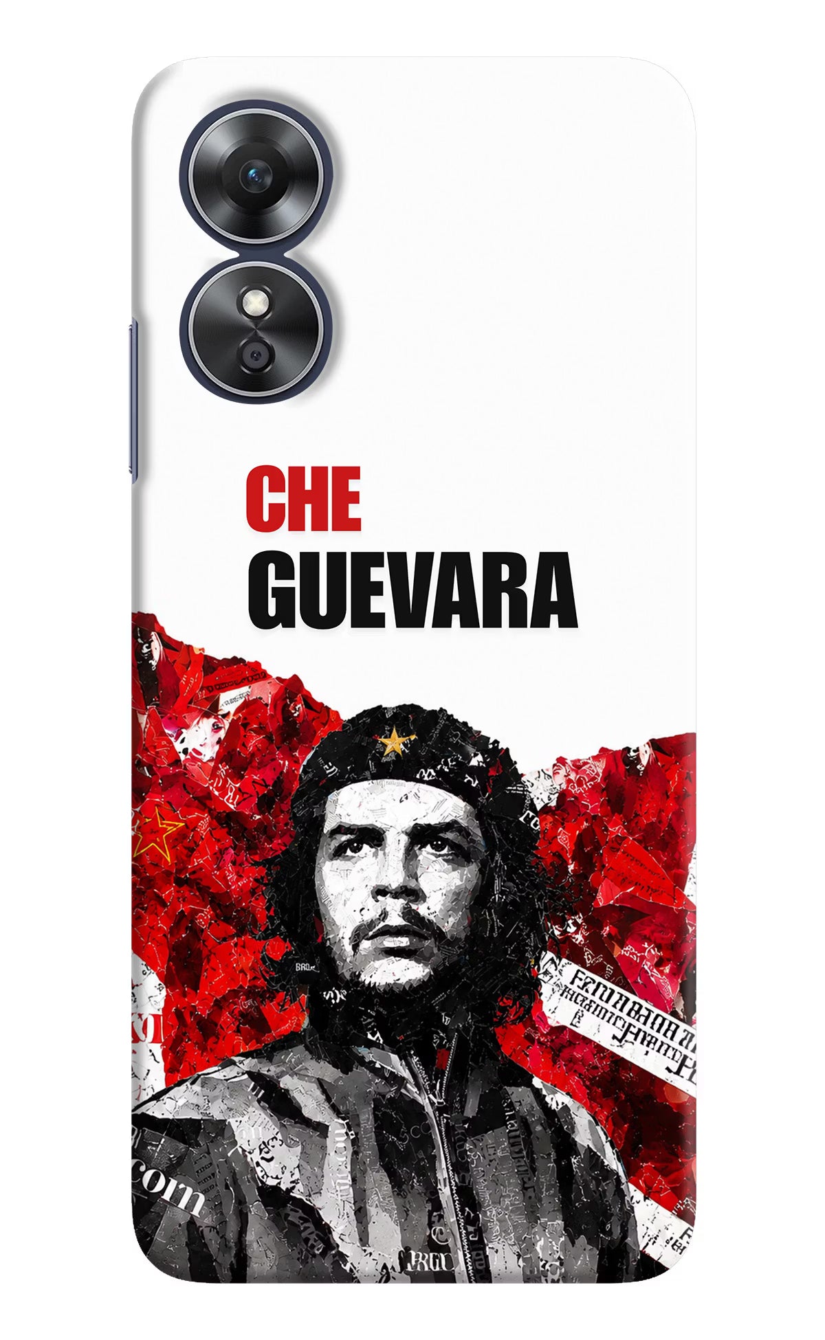 Che Guevara Revolution Oppo A17 Back Cover