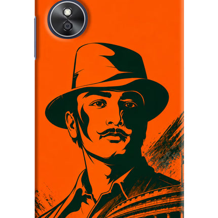 Bhagat Singh Legacy Oppo A17 Hard Case Back Cover by Casekaro