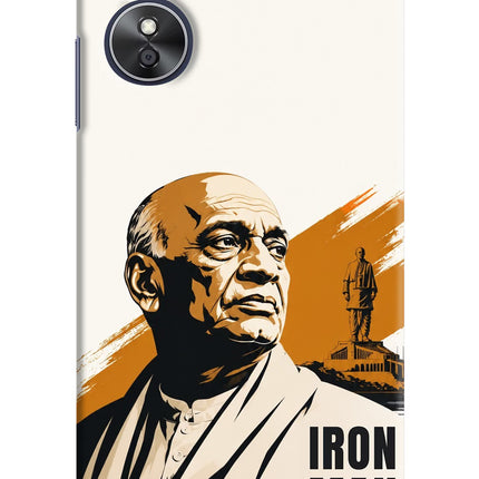 Sardar Patel Iron Will Oppo A17 Hard Case Back Cover by Casekaro
