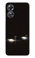 Silent Swans Oppo A17 Back Cover