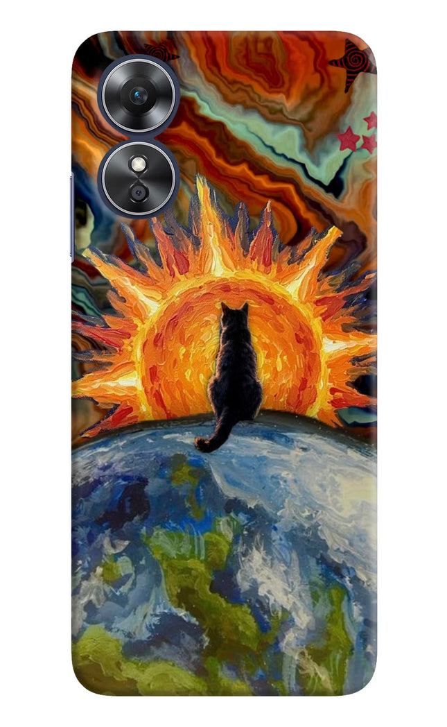 Sunrise Beyond Oppo A17 Hard Case Back Cover by Casekaro