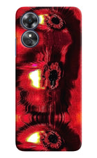 Fire Eye Oppo A17 Back Cover