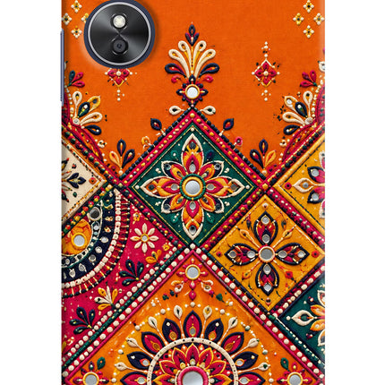Kutch Glow Oppo A17 Hard Case Back Cover by Casekaro