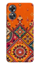 Kutch Glow Oppo A17 Hard Case Back Cover by Casekaro