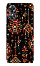 Boho Noir Oppo A17 Back Cover