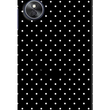 White Dots Oppo A17 Pop Case by Casekaro