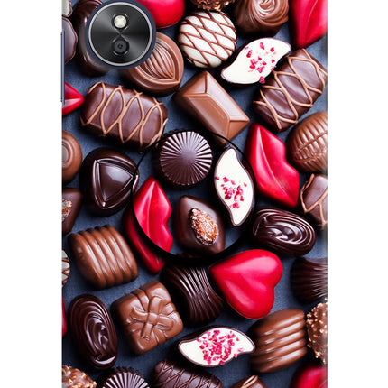 Chocolates Oppo A17 Pop Case by Casekaro