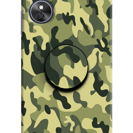 Camouflage Oppo A17 Pop Case by Casekaro