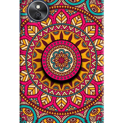 Mandala Oppo A17 Pop Case by Casekaro