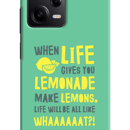 Quote Poco X5 5G Hard Case Back Cover by Casekaro